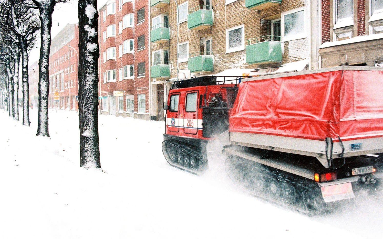 1995 körde bandvagnar på gatorna i Trollhättan. 