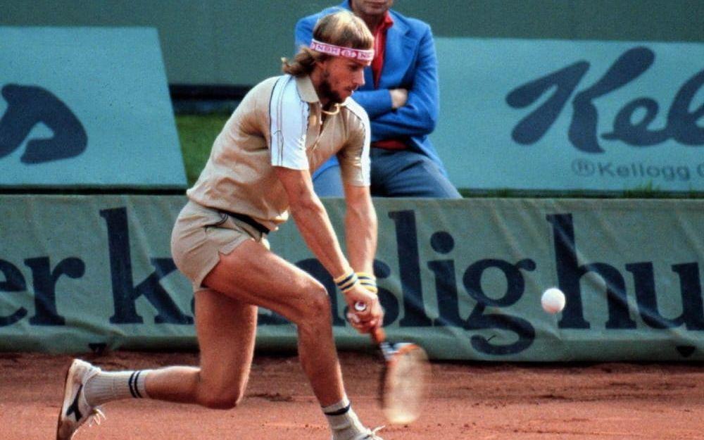 Under Davis Cup i Båstad 1978. Foto: TT/Arkiv