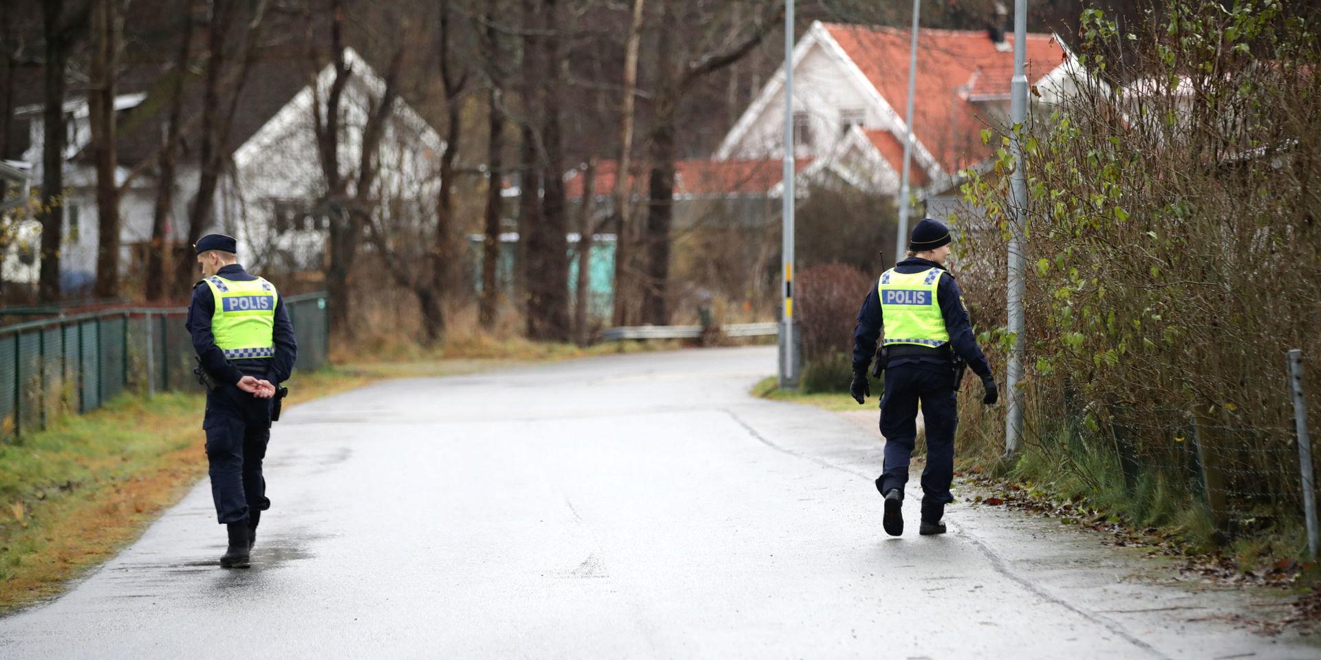 Polisen söker i ett allt större område efter den försvunna 17-åringen i Uddevalla. Bilden togs tidigare i veckan.