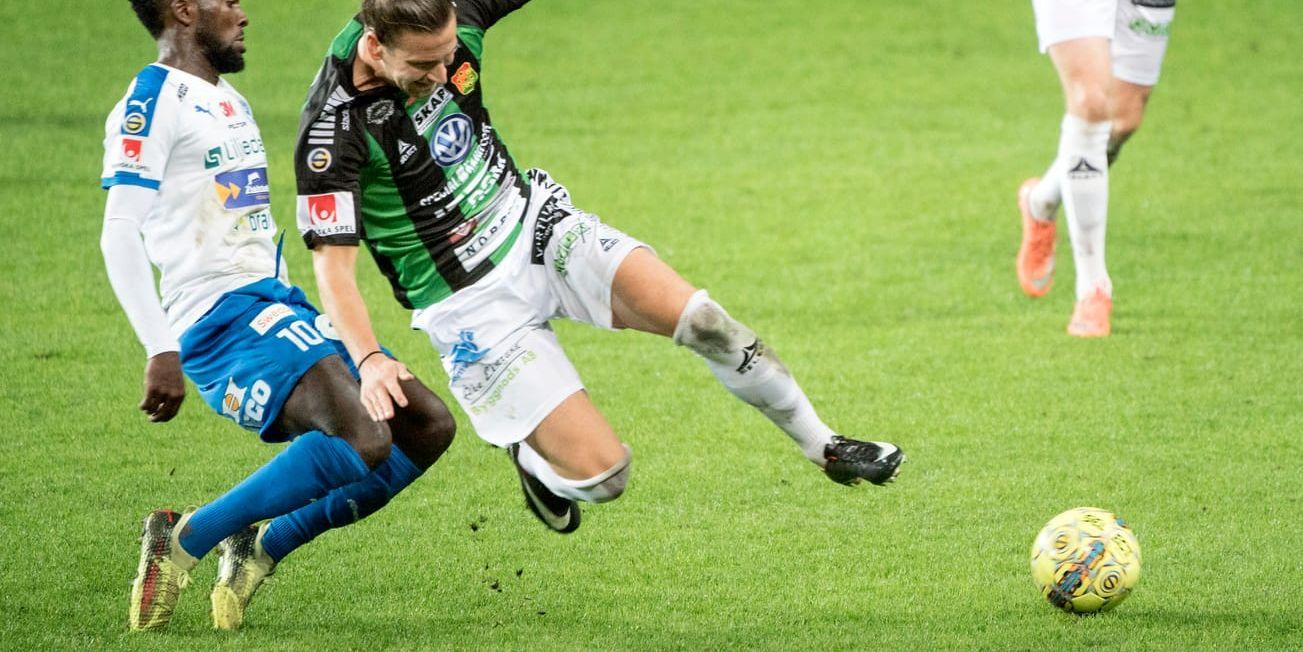 Edin Hamidovic gjorde två mål när Gais slog Nyköping. Arkivbild