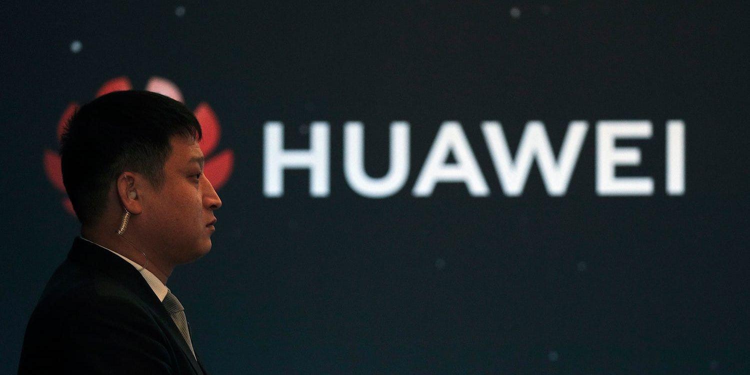 Huawei har visat upp ett nytt kraftfullt modem. Men flera länder säger nej till att använda företagets teknik i utbyggnadena av 5G-näten. Arkivbild.
