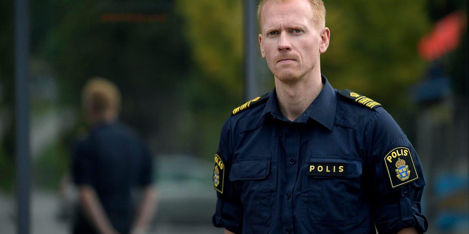 Christoffer Bohman, polisens biträdande områdeschef i Järva. Arkivbild.