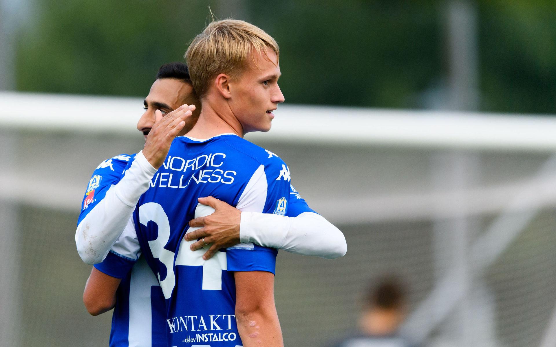 15-åringen Oscar Wilhelmsson gjorde 4-0 för IFK Göteborg. 