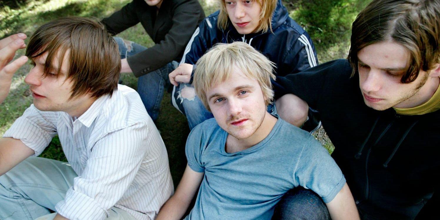 Bad Cash Quartet bestod av bland andra Hästpojken-duon Martin Elisson och Adam Bolméus, samt soloartisten Jonas Lundqvist på trummor. Arkivbild.