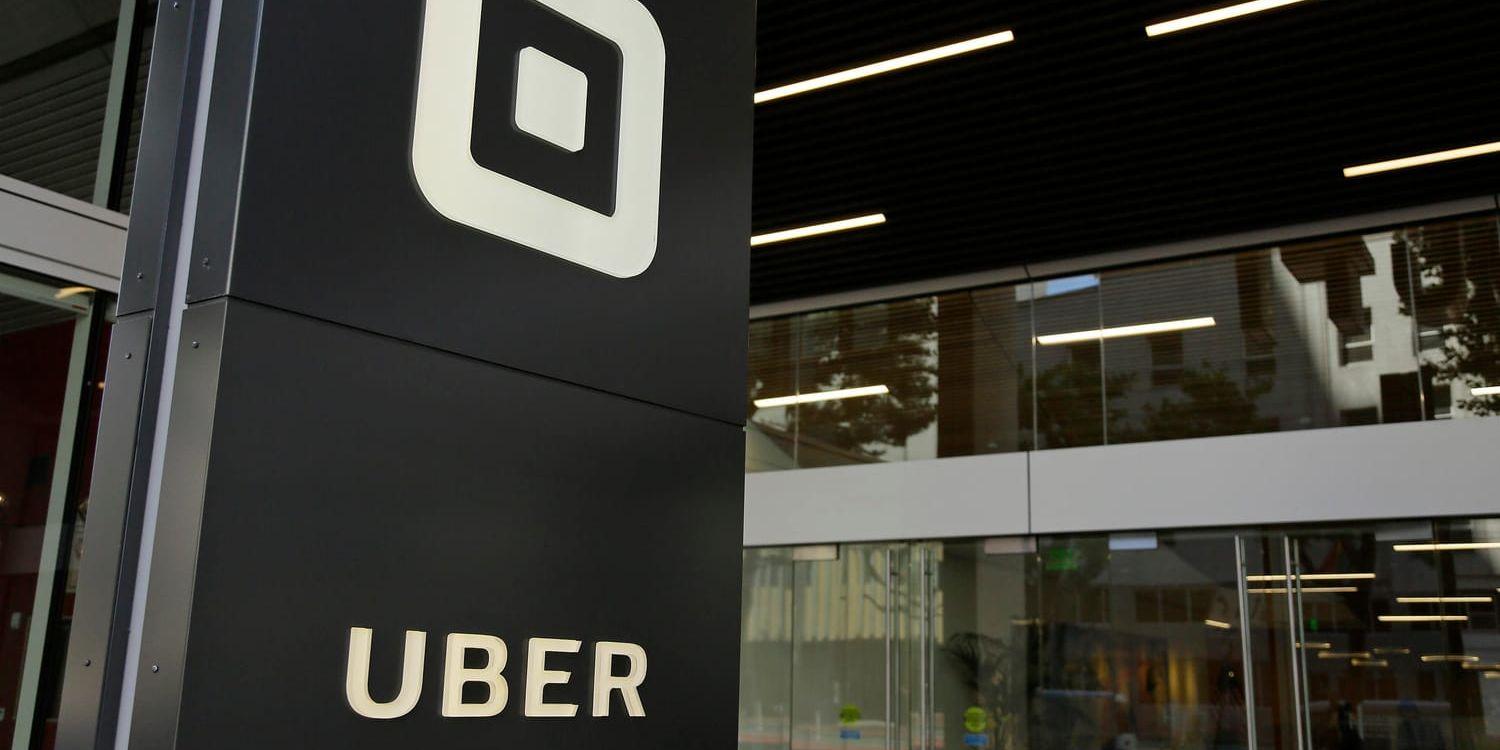 Uber har ingått avtal om en potentiell investering av Softbank. Arkivbild.
