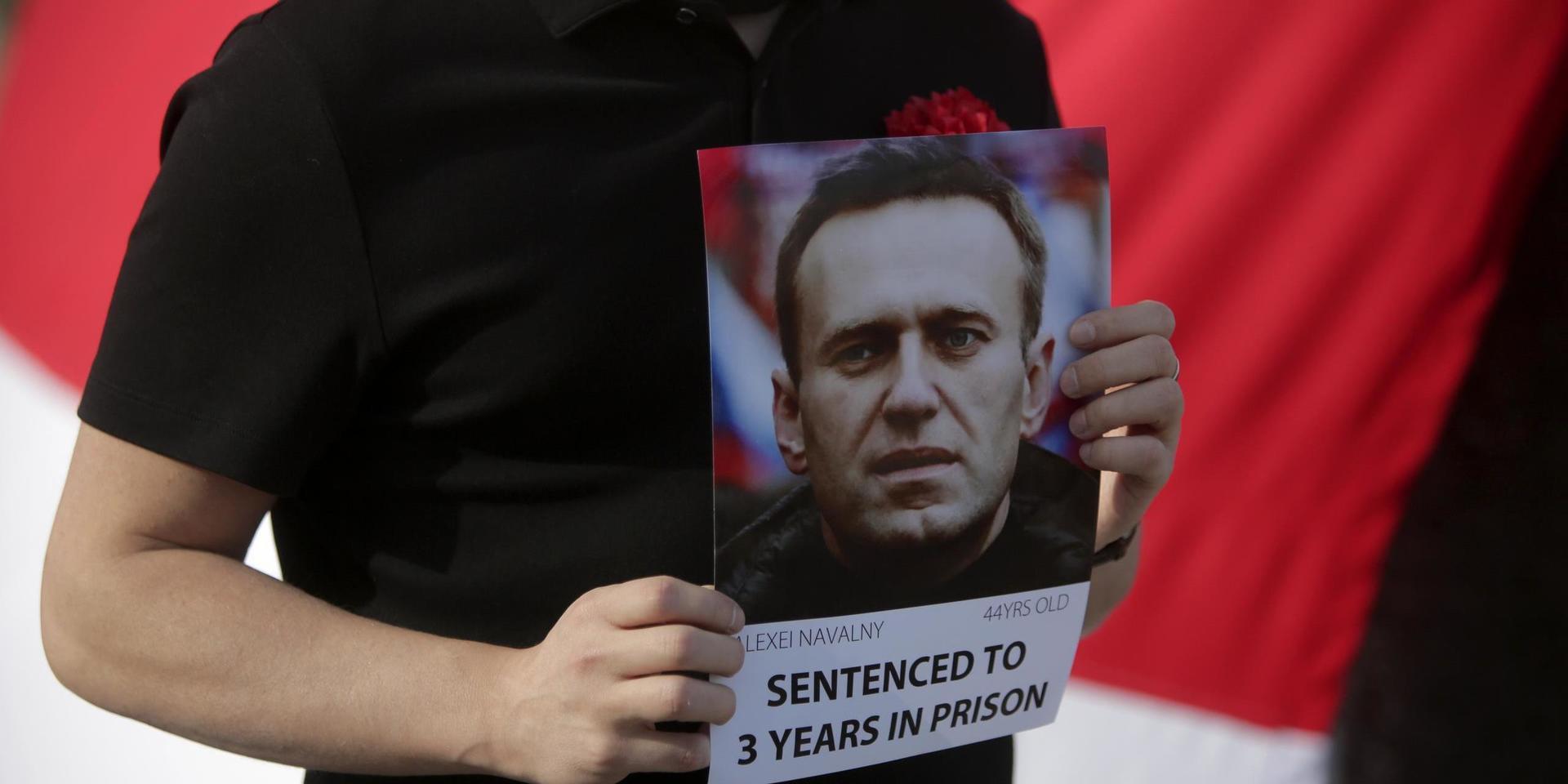 Flera kulturkändisar kräver i ett uppror att Navalnyj ska få den vård han har rätt till. Arkivbild.