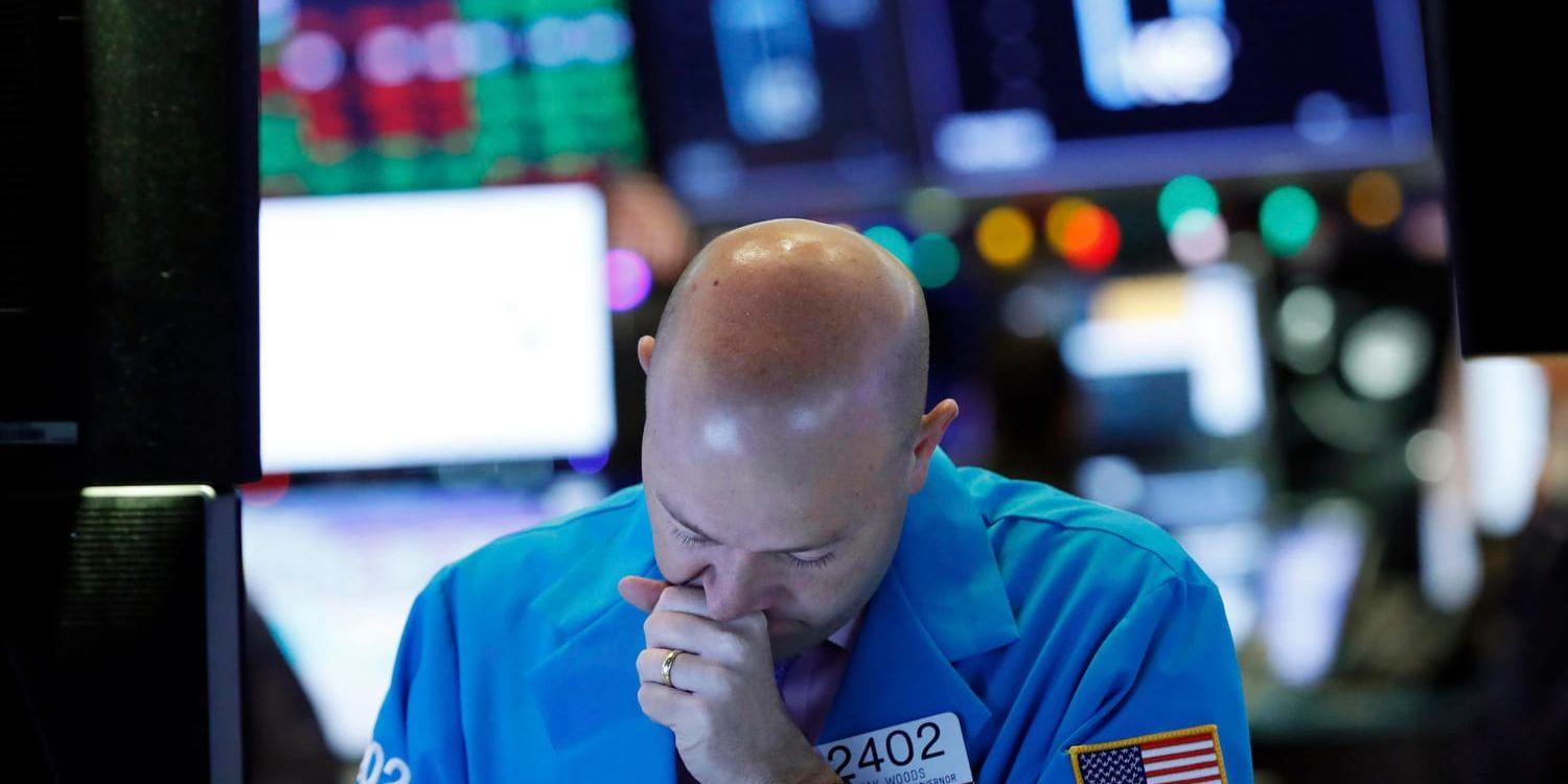 Turbulensen på Wall Street fortsätter.