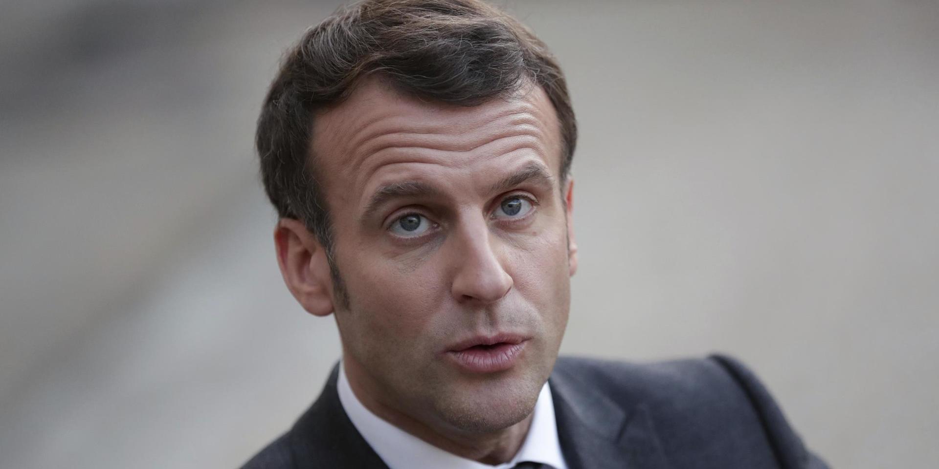 Frankrikes president Macron vill göra om elituniversitetet ENA. Arkivbild.
