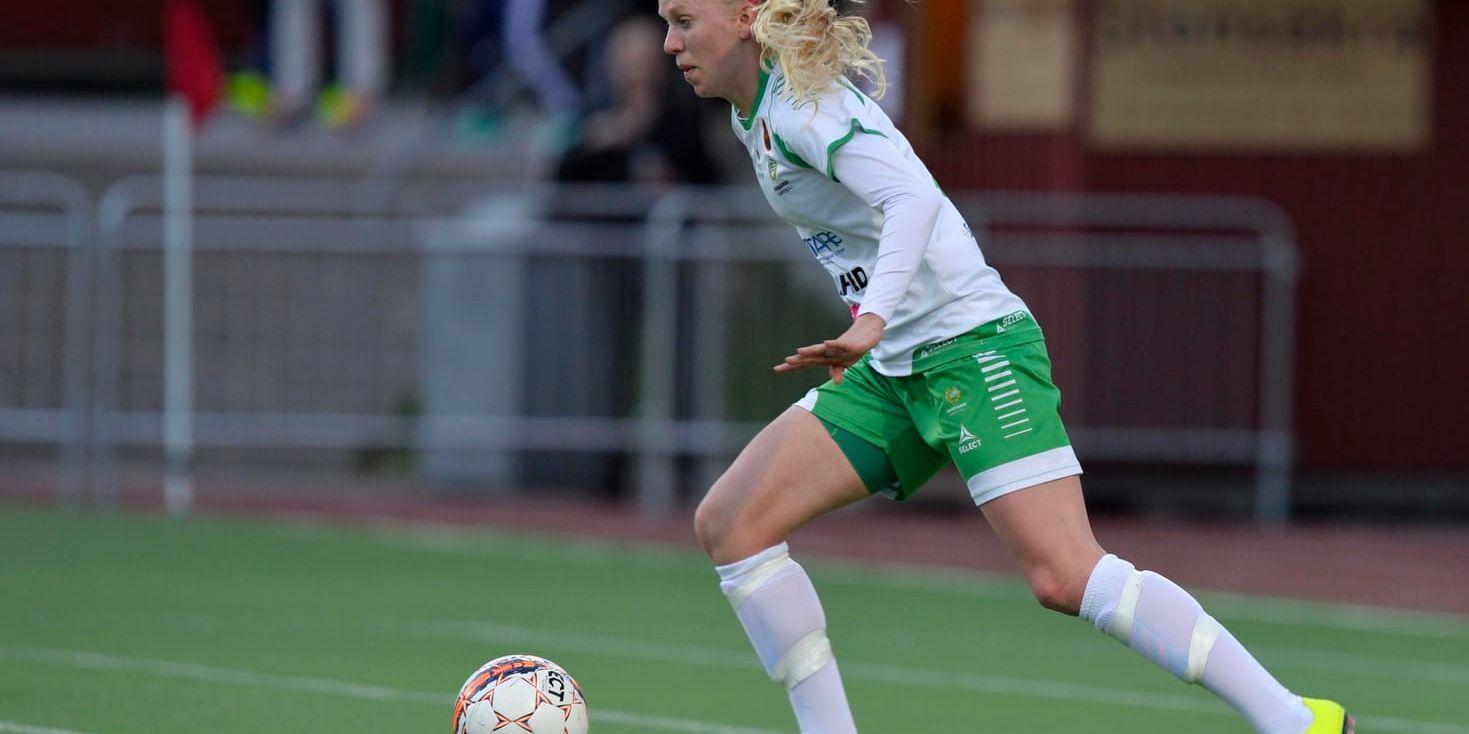 Alexandra Lindberg, tidigare i Hammarby, ska spela för Djurgården i år.