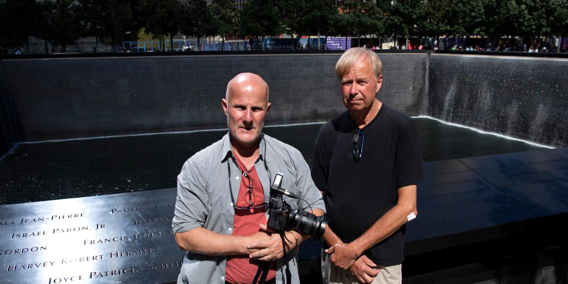 GP:s fotograf Stefan Berg och reporter Jan Höglund är på plats i New York för att bevaka 20-årsdagen av terrorattentaten mot USA, 11 september 2001.