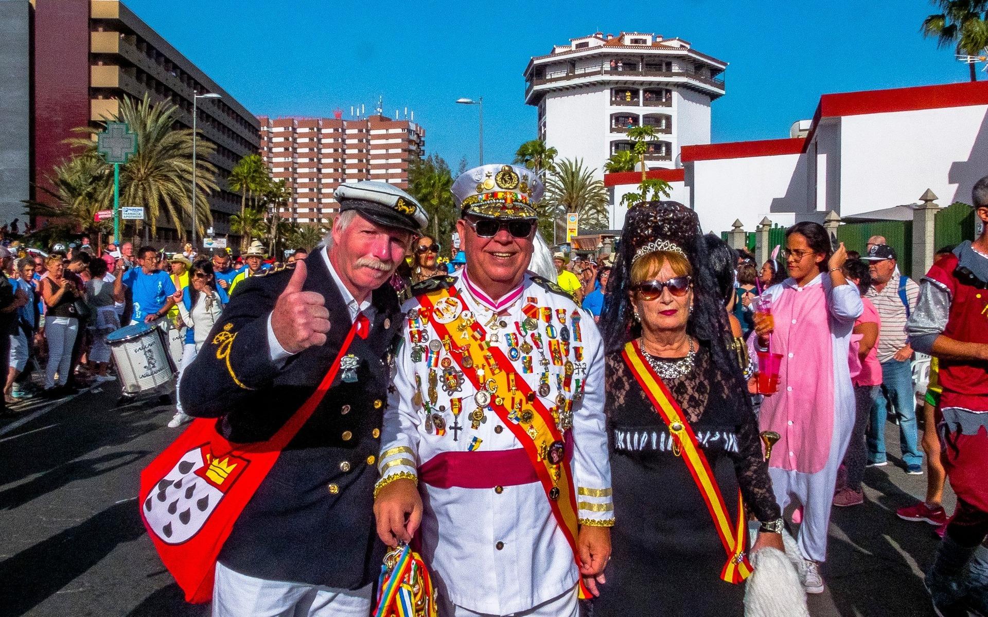 Marja-Leena Hast var på karneval på Kanarieöarna våren 2019.