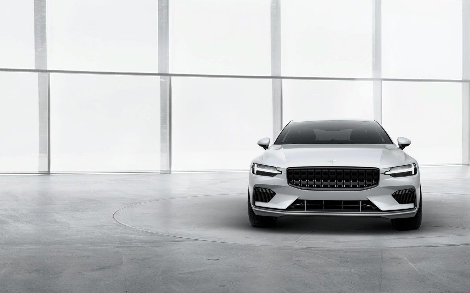 Volvos nya prestigemodell Polestar 1. Bild: Petter Borg.