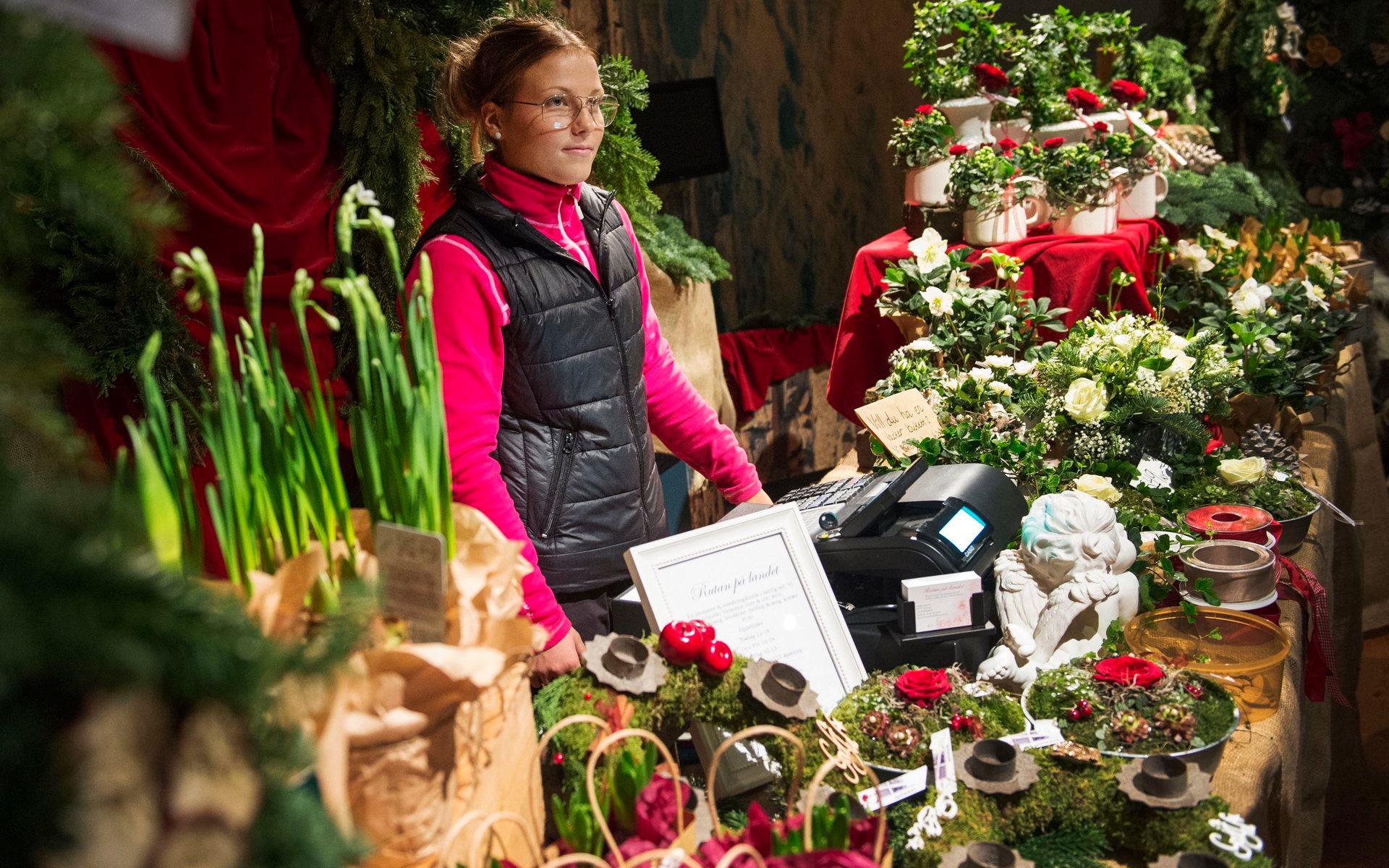 Julmarknad på Hunneberg 2015.