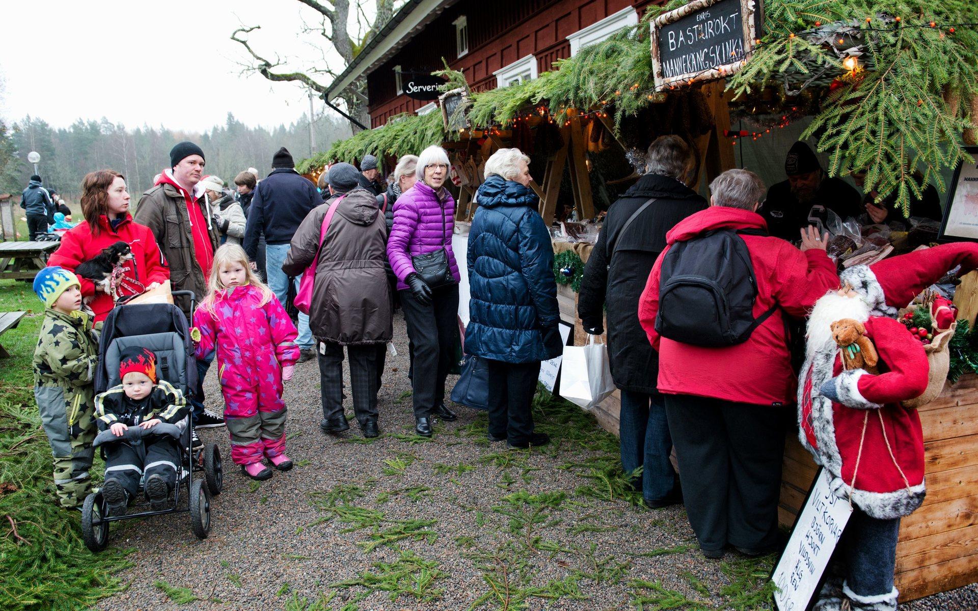 Julmarknad på Hunneberg 2014.
