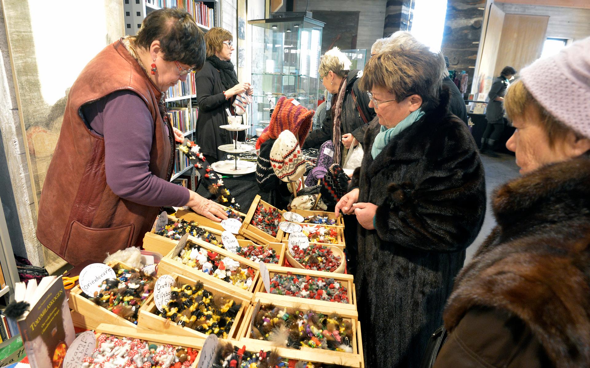 Julmarknad i Lödöse 2012.