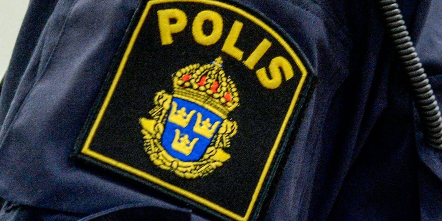 Polisen fick i morse ta hand om en femåring på rymmen i Mjölby. Arkivbild.