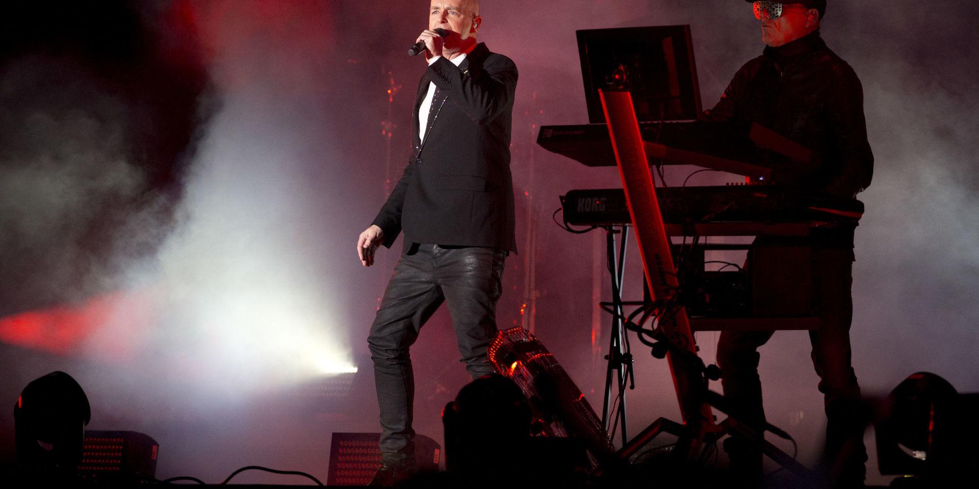 På den kommande turnén kommer Pet Shop Boys att uteslutande spela sina hits och blicka bakåt på ett annat sätt än tidigare. Arkivbild.