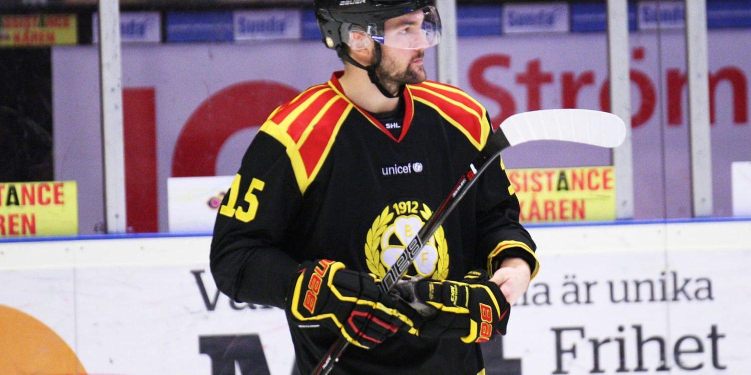 Simon Bertilsson, målskytt för Brynäs mot Linköping.
