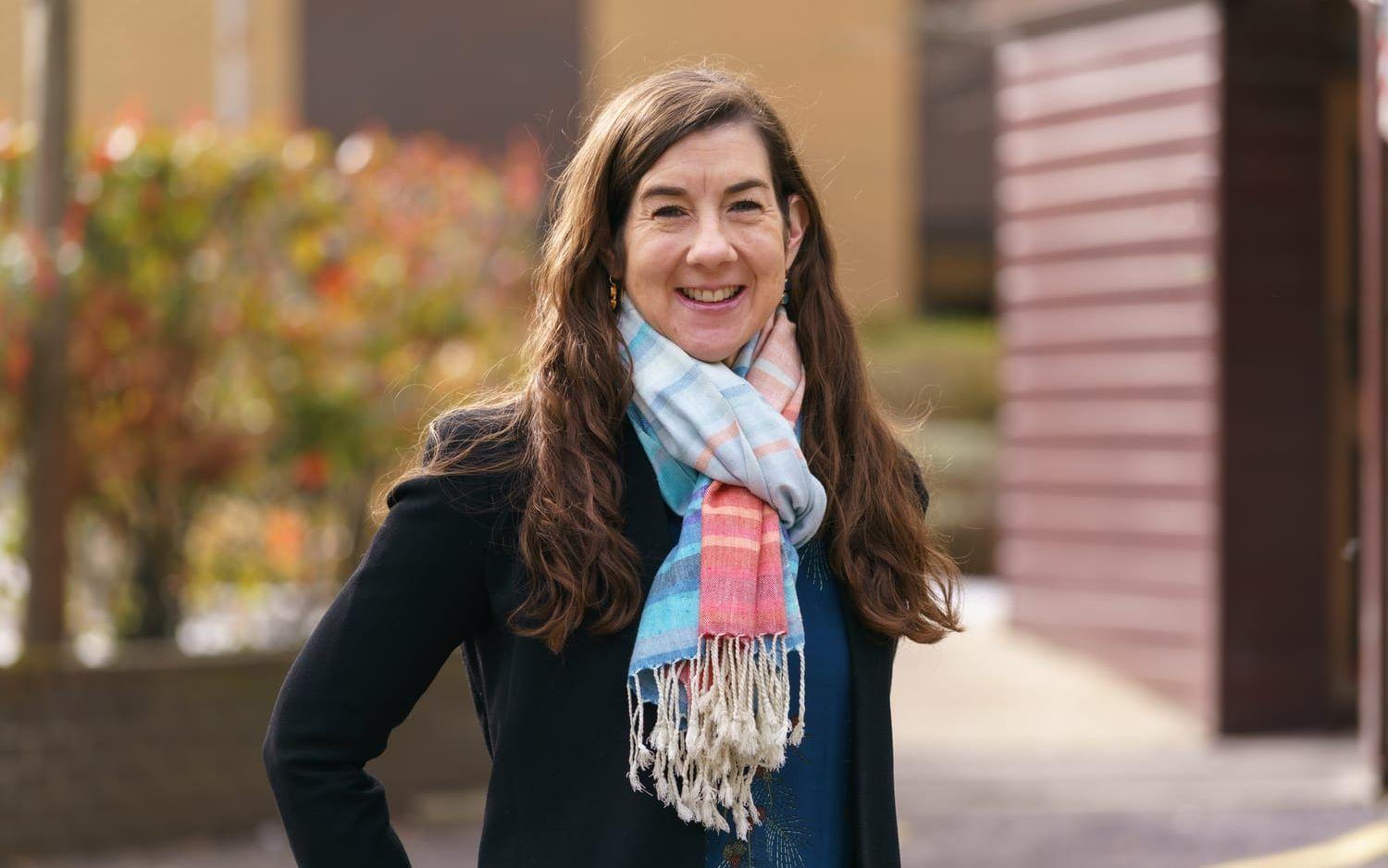 Samantha Burgess vid EU:s jordobservationsprogram Copernicus. Pressbild.