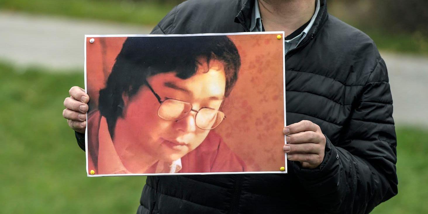 EU uppmanar Kina att släppa den svenske förläggaren Gui Minhai, tillsammans med en lång rad människorättsaktivister. Arkivbild.