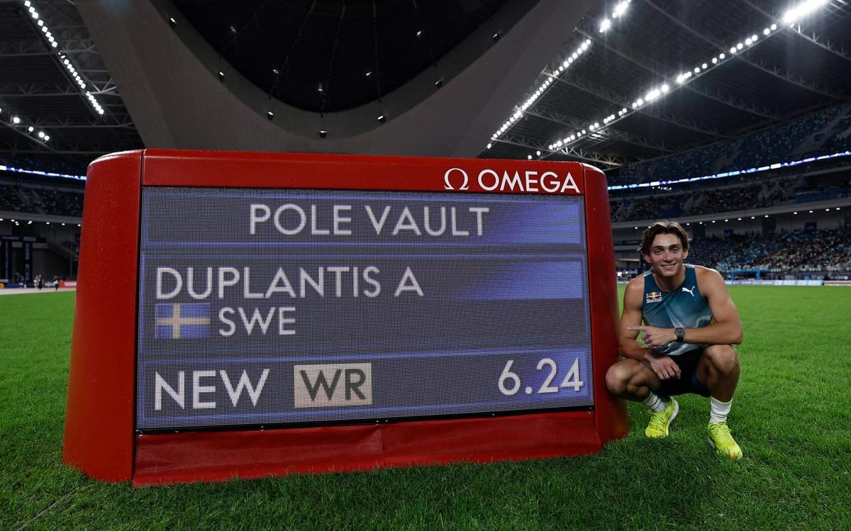 Duplantis sets a new world record: “Delighted”