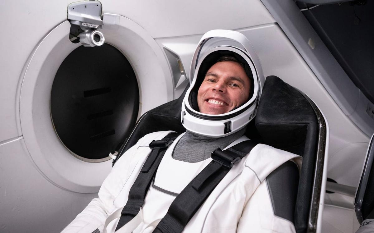 Svenske astronauten lyfter mot rymden | TTELA
